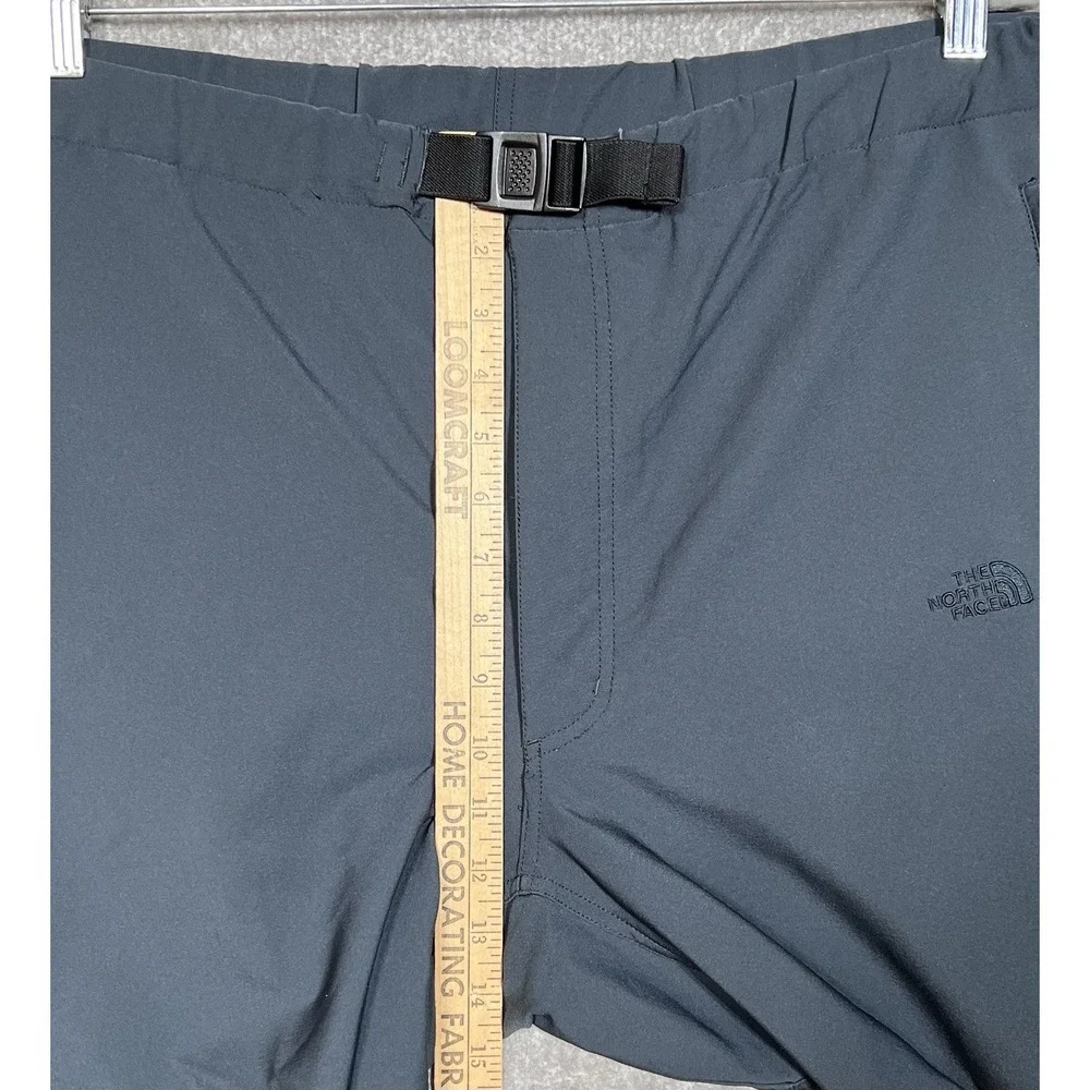 Vintage The North Face Ankle Zip Hiking Pants Mens Size XL Gray Stretch Pockets